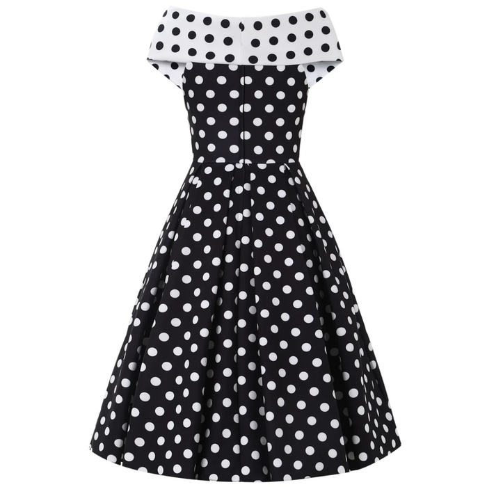 Dolly and Dotty Kleid Beverly schwarz-weiss