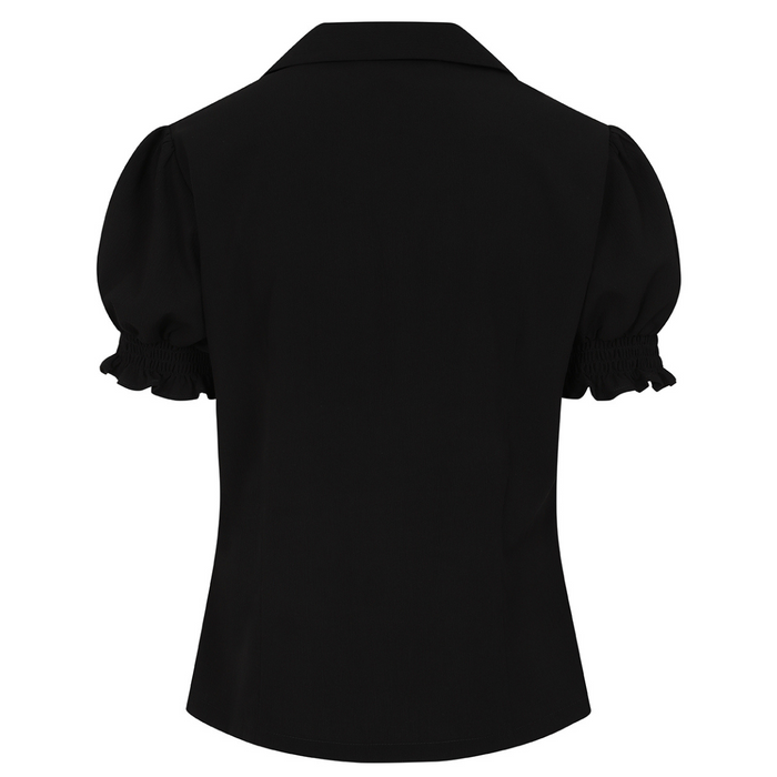 Banned Bluse Sally Cherry schwarz