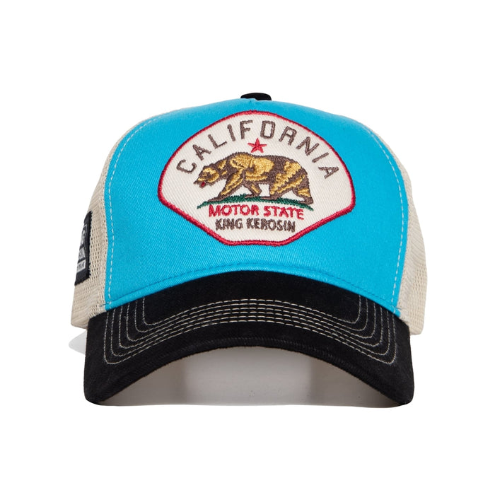 King Kerosin Cap California Blue
