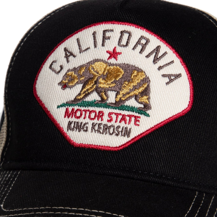 King Kerosin Cap California Black