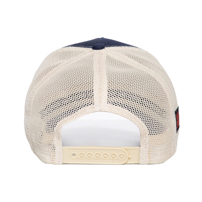 King Kerosin Cap Garage Built blau-rot