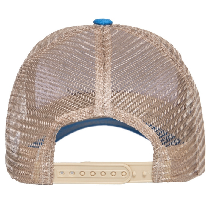 King Kerosin Cap Titties and Beer beige-blau