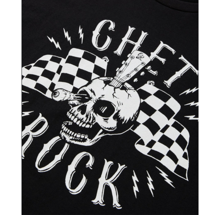 Chet Rock T-Shirt Guitar Head