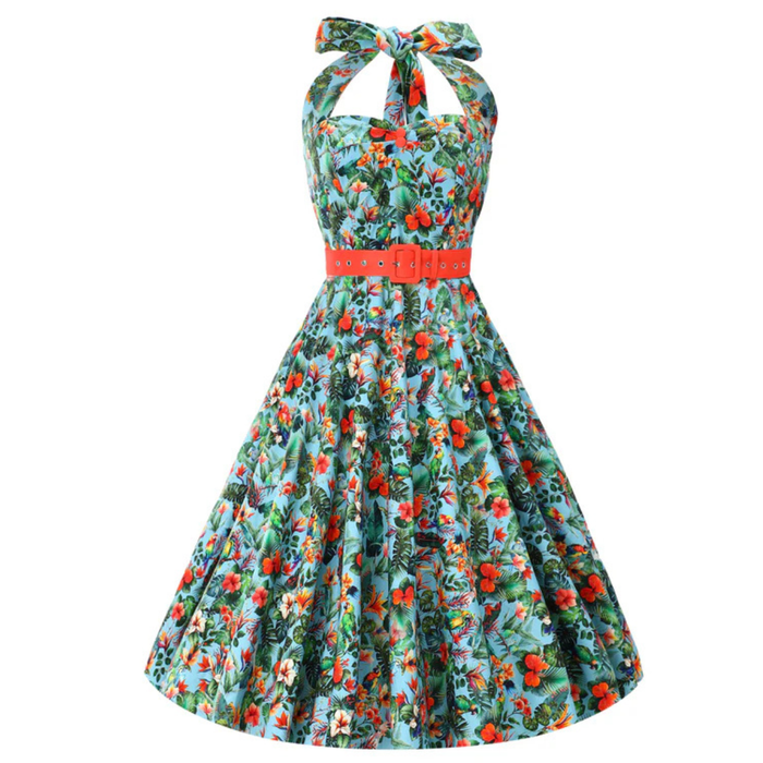 Dolly and Dotty Kleid Daisy Tropical Parrot
