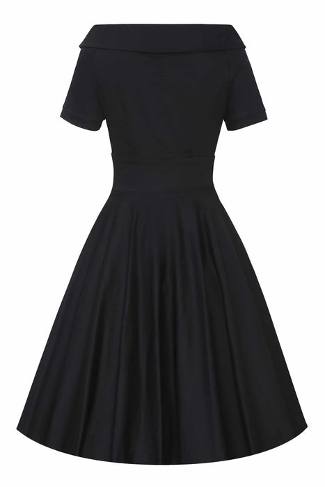 Dolly and Dotty Kleid Darlene uni schwarz