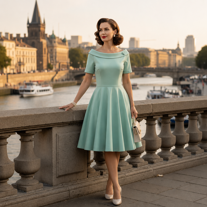 Dolly and Dotty Kleid Darlene uni mint