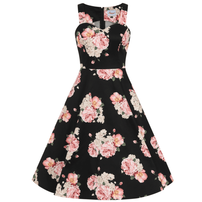 Banned Kleid English Rose