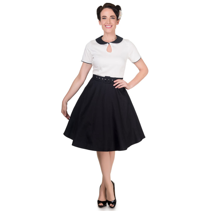Dolly and Dotty Kleid Evelyn schwarz-weiss