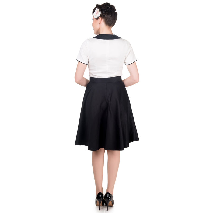 Dolly and Dotty Kleid Evelyn schwarz-weiss