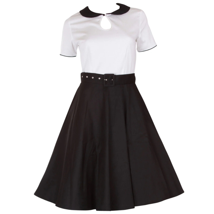 Dolly and Dotty Kleid Evelyn schwarz-weiss