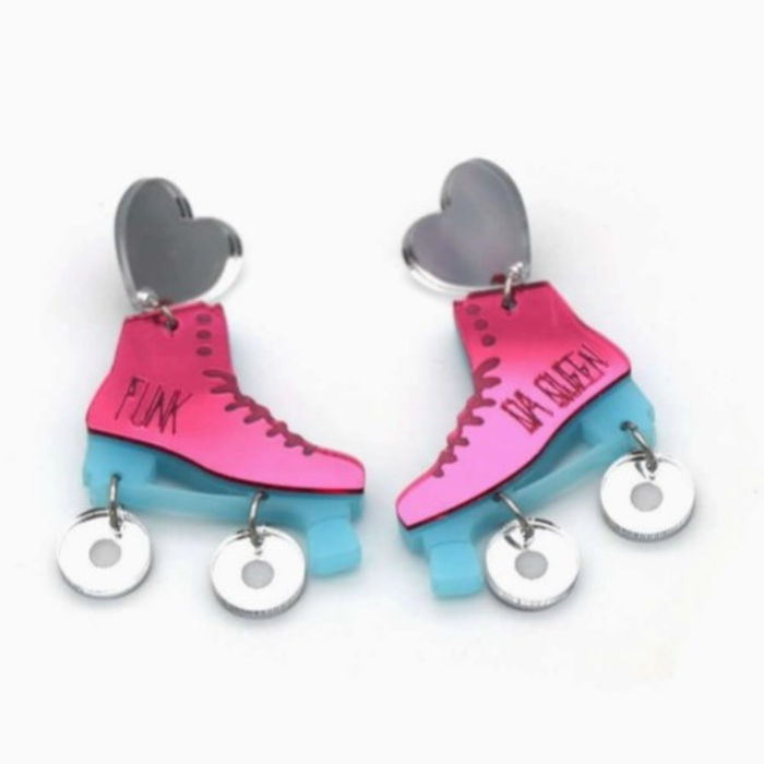 Ohrringe Rollschuhe