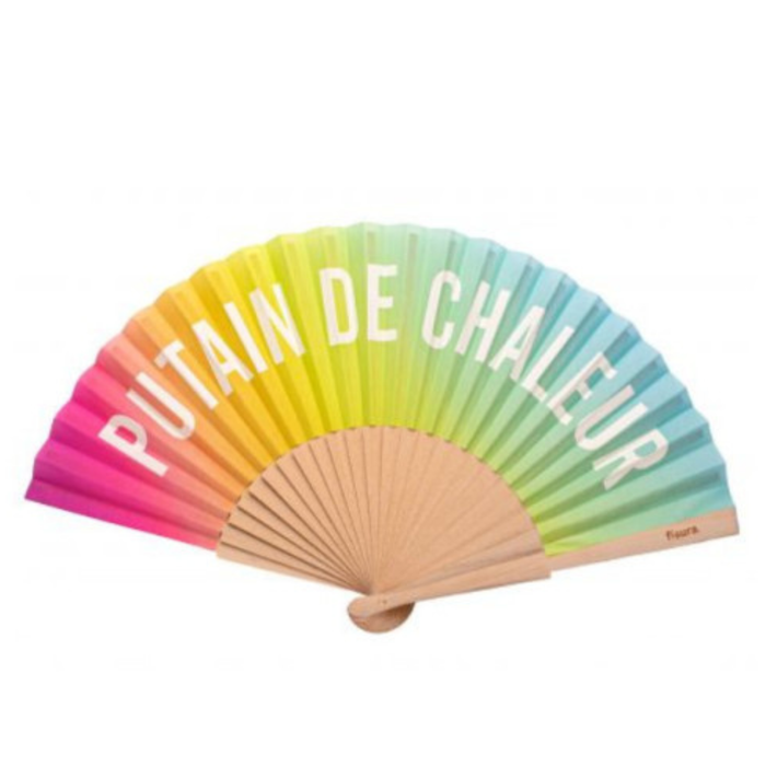 Fächer Putain de chaleur
