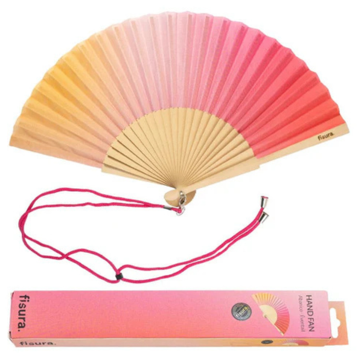 Fächer Pink sunset