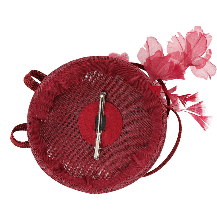 Fascinator Duchess bordeaux