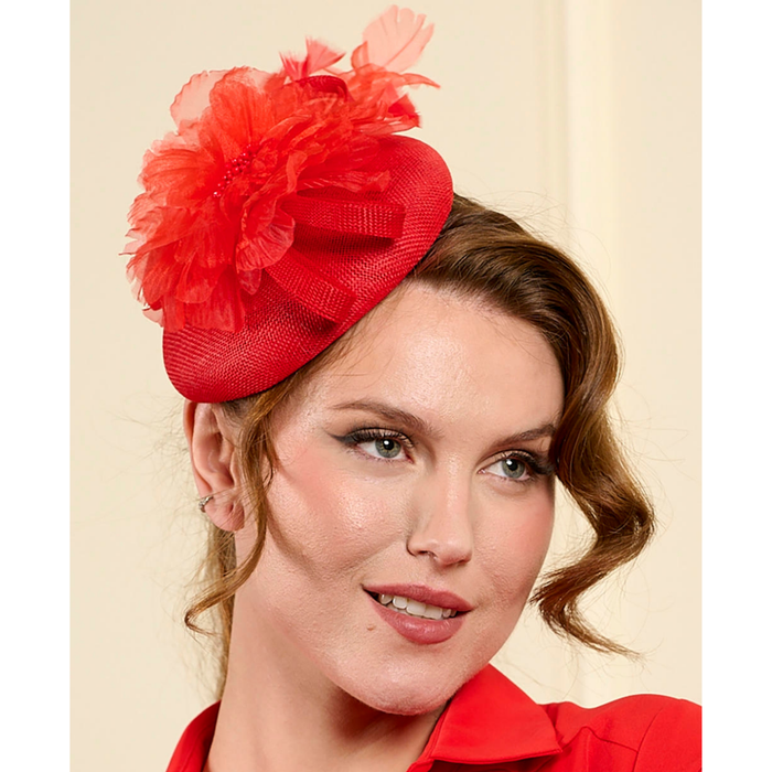 Fascinator Duchess rot