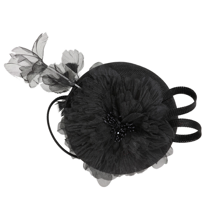 Fascinator Duchess schwarz