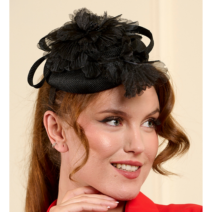 Fascinator Duchess schwarz