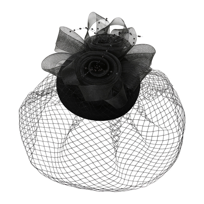 Fascinator Royal Bloom schwarz