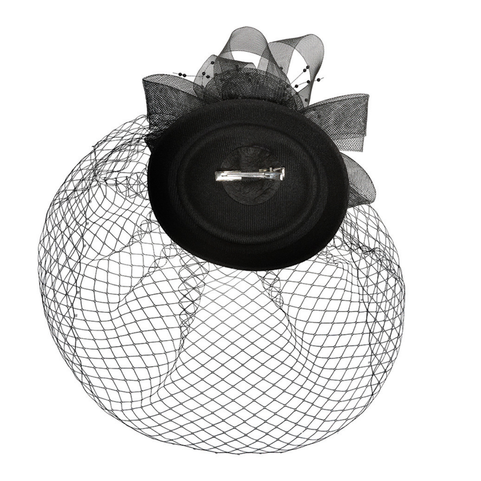 Fascinator Royal Bloom schwarz