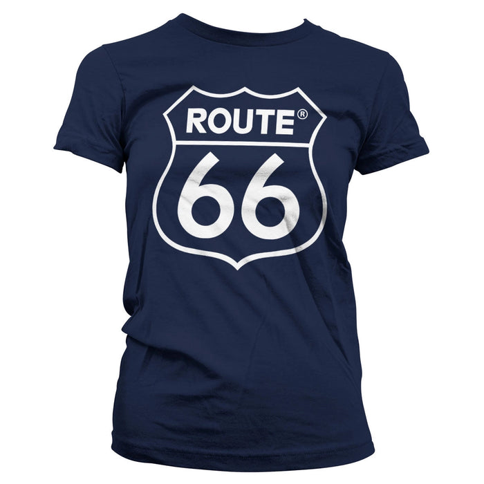 Hybris T-Shirt Route 66 navyblau