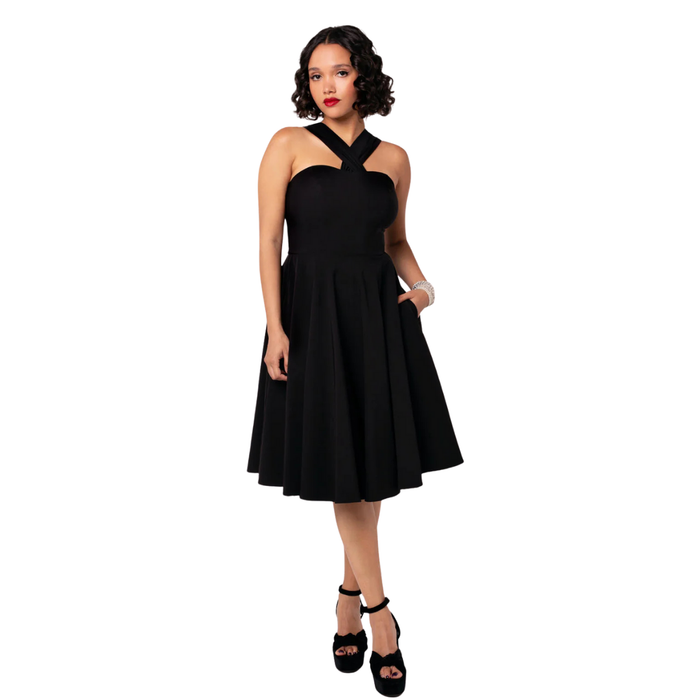 Hell Bunny Kleid Gina schwarz