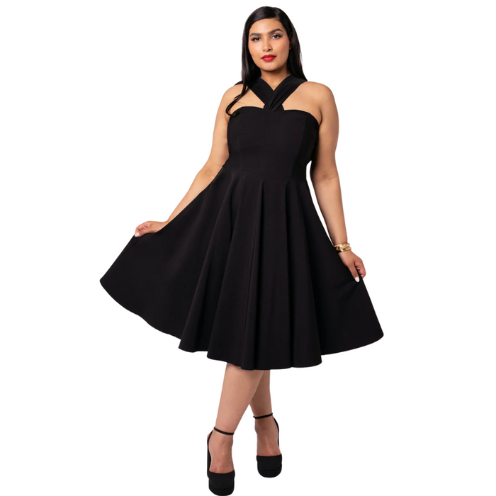 Hell Bunny Kleid Gina schwarz