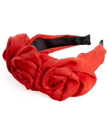 Banned Haarreif Rosalie rot
