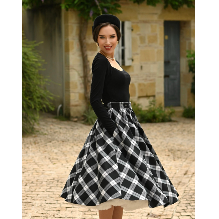 Hearts & Roses Jupe Lacey Tartan