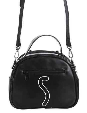 Banned Tasche Haru schwarz-rosa