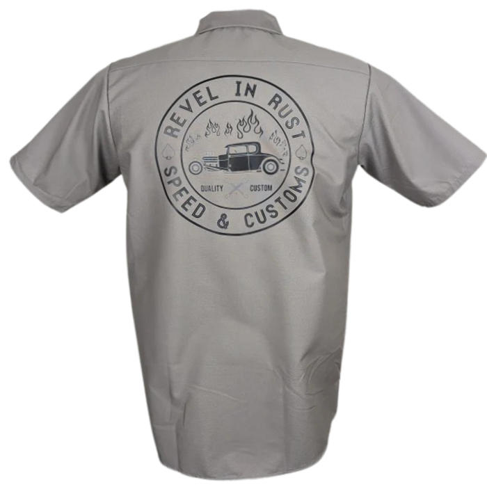 Steady Clothing Hemd Revel in Rust grau