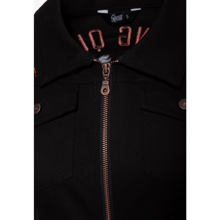 Queen Kerosin Kleid Racing Queen schwarz