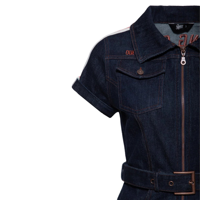 Queen Kerosin Kleid Racing Queen blau