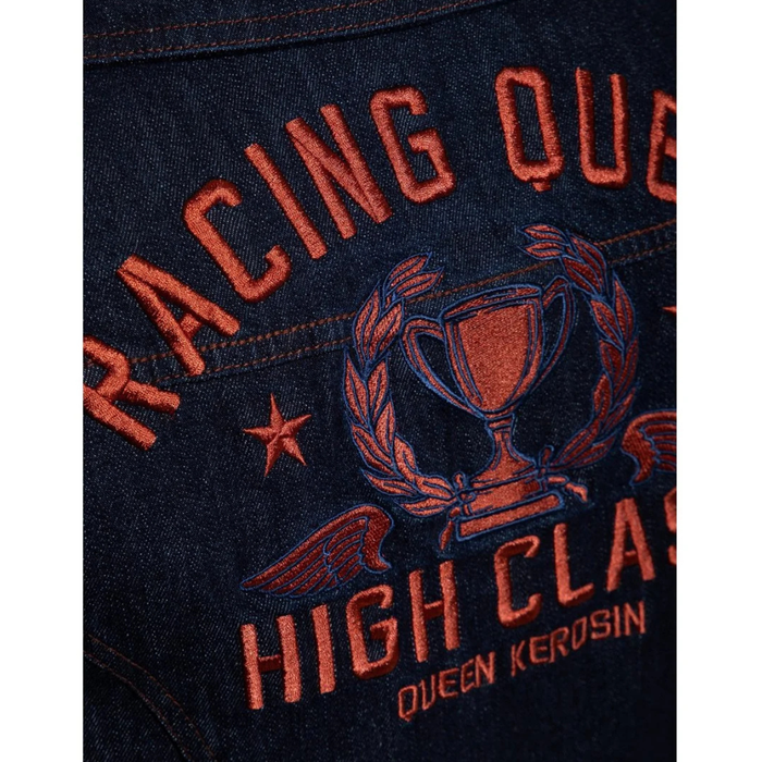 Queen Kerosin Kleid Racing Queen blau