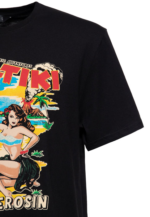 King Kerosin T-Shirt Kon-Tiki schwarz