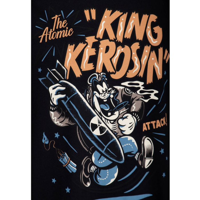 King Kerosin T-Shirt Atomic schwarz