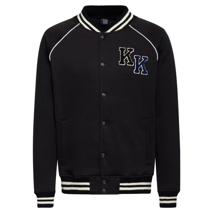 King Kerosin Collegejacke Bonneville Land schwarz