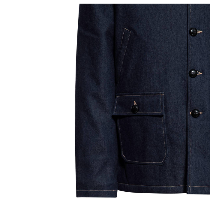 King Kerosin Jacke Teddy Denim