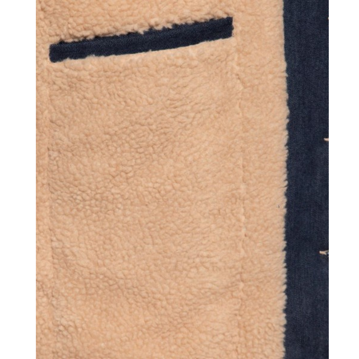 King Kerosin Jacke Teddy Denim