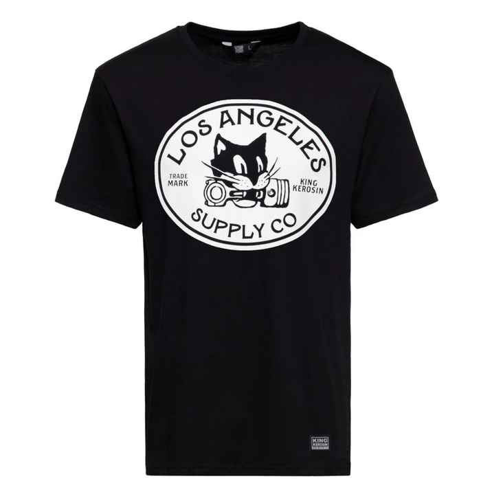 King Kerosin T-Shirt Los Angeles Supply schwarz