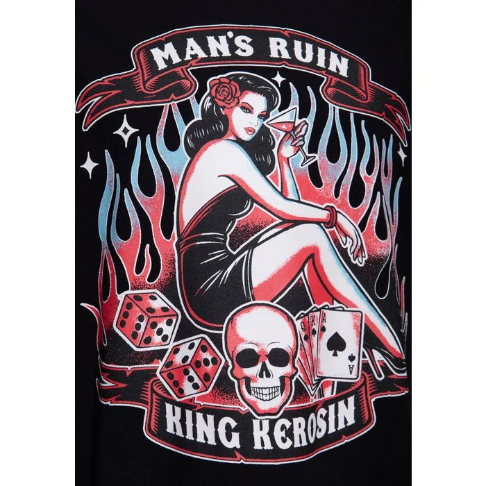 King Kerosin T-Shirt Man's Ruin Gamble