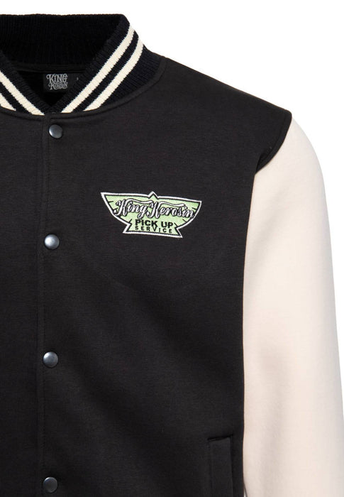 King Kerosin Collegejacke Pick up 50 schwarz