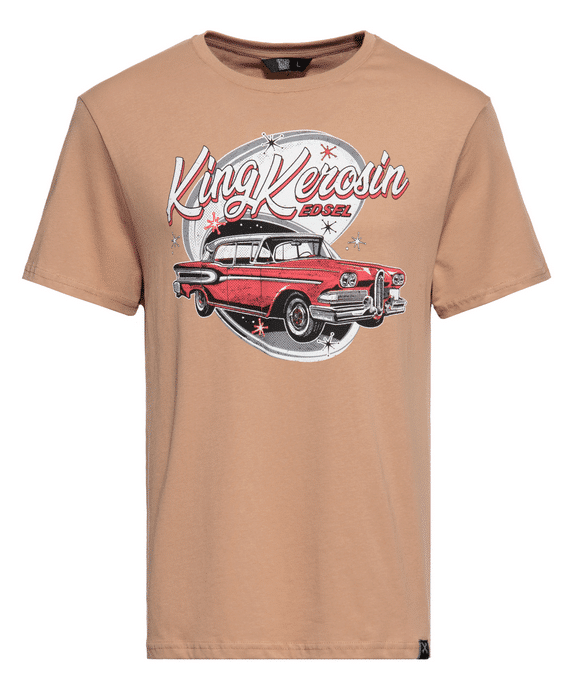 King Kerosin T-Shirt Edsel Latte