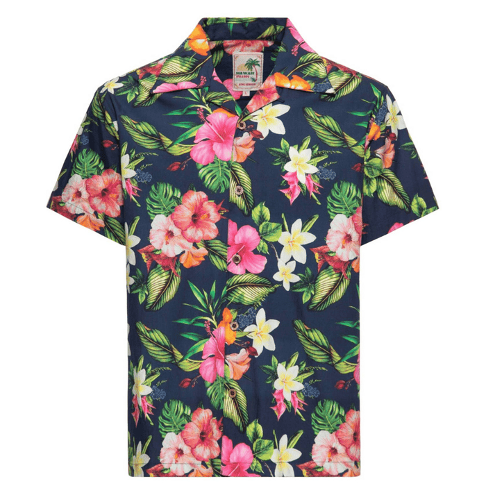 King Kerosin Hemd Tropical Flowers