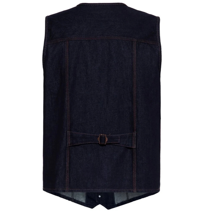 King Kerosin Jeansweste James blau