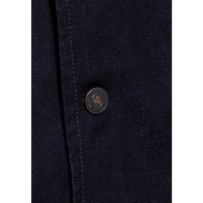 King Kerosin Jeansweste James blau