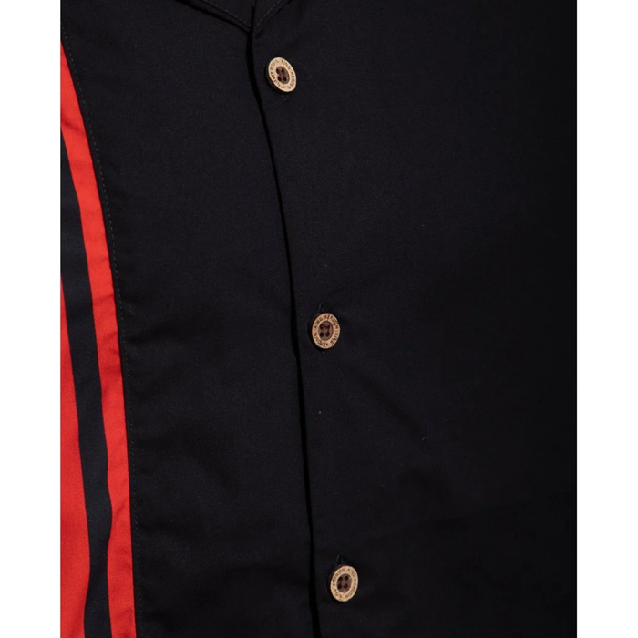 King Kerosin Panelhemd Rockabilly Devil