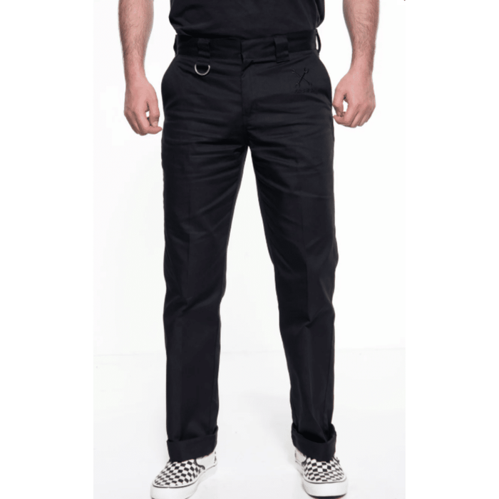 King Kerosin Workwear-Hose schwarz