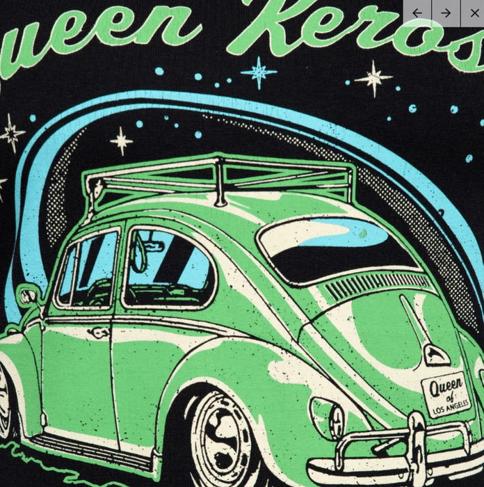 Queen Kerosin T-Shirt Los Angeles schwarz
