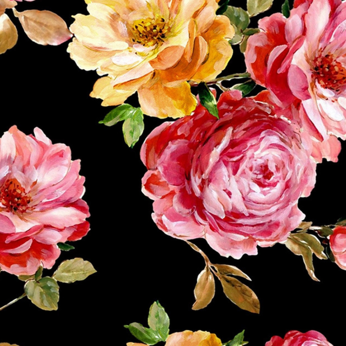 Lady Vintage Kleid Hepburn Harvest Rose