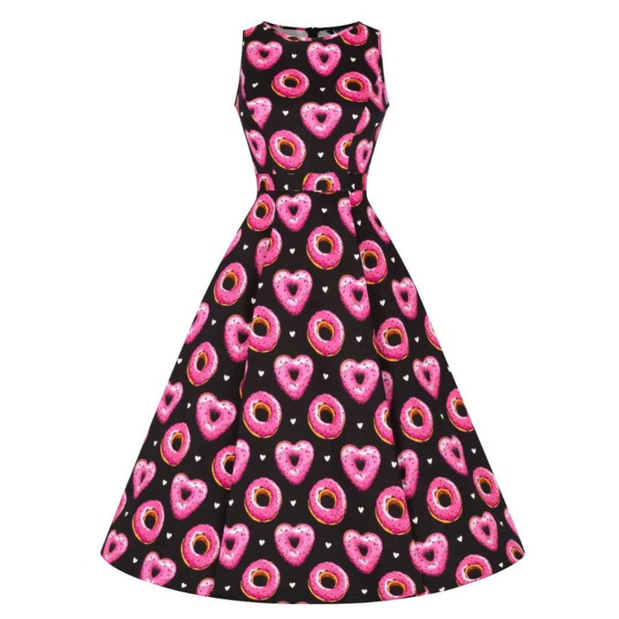 Lady Vintage Kleid Hepburn I Dough